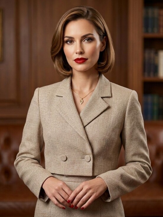 House of Harlow 1960 Jackets & Blazers - House of Harlow 1960 Large Beige Cropped Blazer Jacket